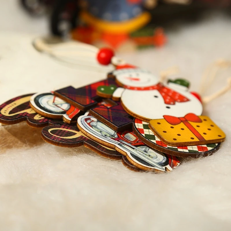 E9LA Christmas Car Wooden Pendants 12 Pcs for Xmas Tree Home Party Decoration Hanging Ornaments Creative Painted Letter Pattern
E9LA Christmas Car Wooden Pendants 12 Pcs for Xmas Tree Home Party Decoration Hanging Ornaments Creative Painted Letter Pattern