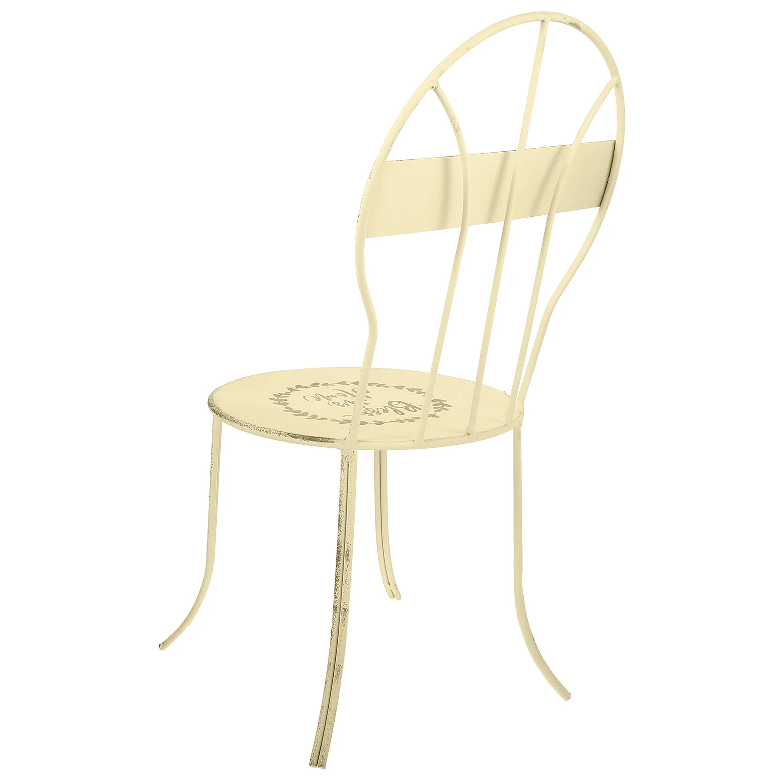 Dinning Chairs Iron Model House Accessories Mini Craft Decors Retro Style Ornament Furniture Accessory White
Dinning Chairs Iron Model House Accessories Mini Craft Decors Retro Style Ornament Furniture Accessory White