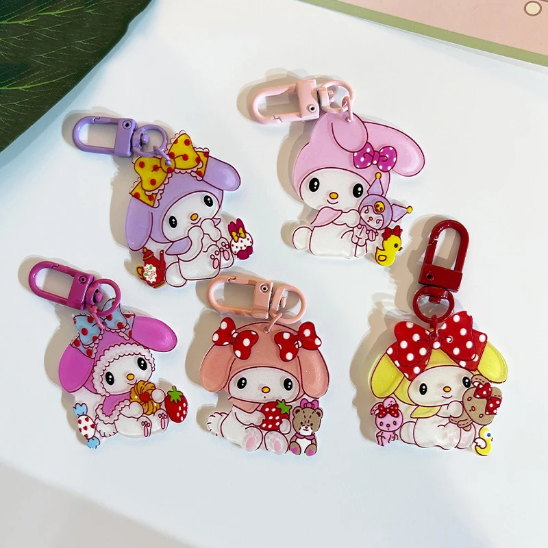 Kawaii Sanrio Key Chain My Melody Accessories Cute Beauty Car Bag All-Match Pendant Acrylic Keychains Toys for Girls Gift
Kawaii Sanrio Key Chain My Melody Accessories Cute Beauty Car Bag All-Match Pendant Acrylic Keychains Toys for Girls Gift