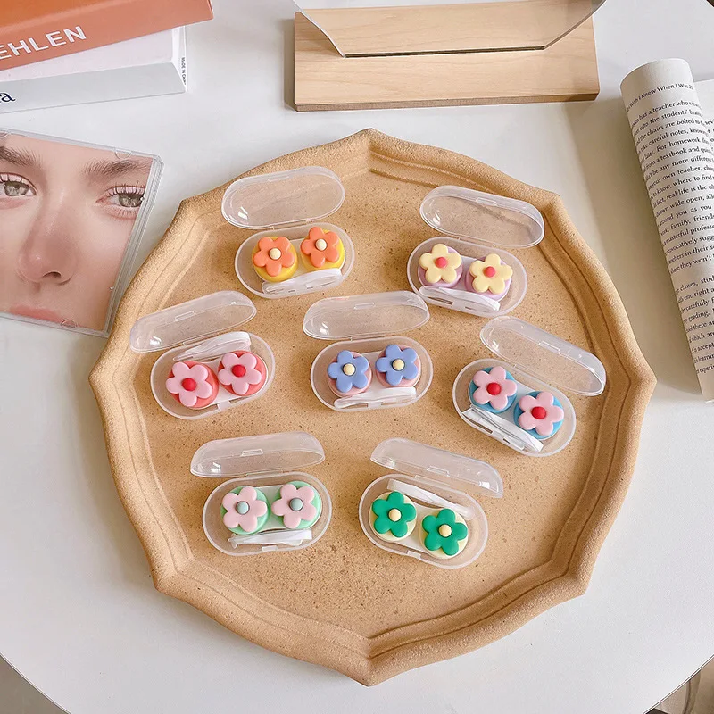 Girl Colored Flower Cute Contact Lense Holder Container Box Portable Mini Glasses Contact Lens Case Beauty Pupils Lenses Case
Girl Colored Flower Cute Contact Lense Holder Container Box Portable Mini Glasses Contact Lens Case Beauty Pupils Lenses Case