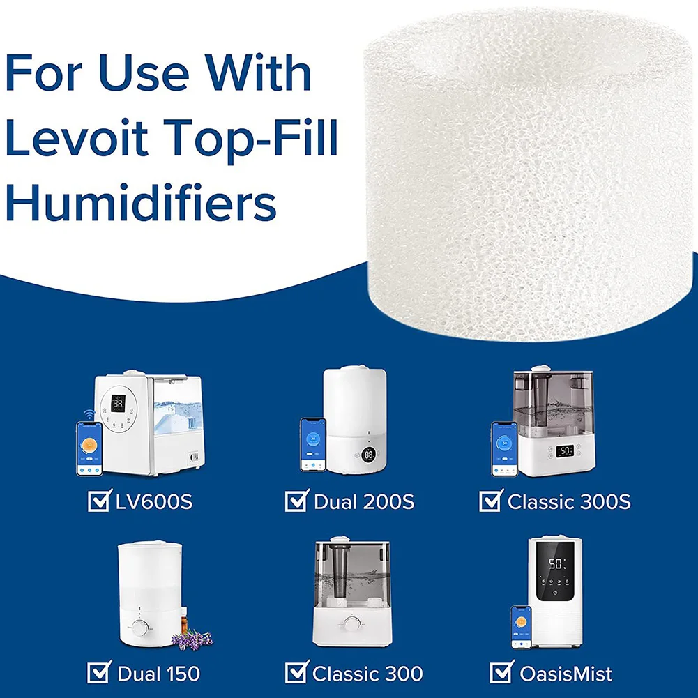 10pc Humidifier Filter Replacement Parts For LEVOIT Dual150/Dual200S/Classic300/LV600S Humidifier Filter Accessories
10pc Humidifier Filter Replacement Parts For LEVOIT Dual150/Dual200S/Classic300/LV600S Humidifier Filter Accessories