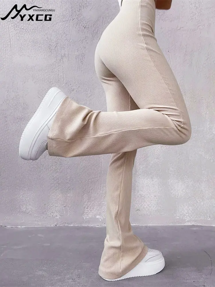 Solid Slim Fit Sweatpants Women Women Flare Pants High Waist Y2k Clothes Pantalones Aesthetic Fashion Trousers Roupas Femininas
Solid Slim Fit Sweatpants Women Women Flare Pants High Waist Y2k Clothes Pantalones Aesthetic Fashion Trousers Roupas Femininas