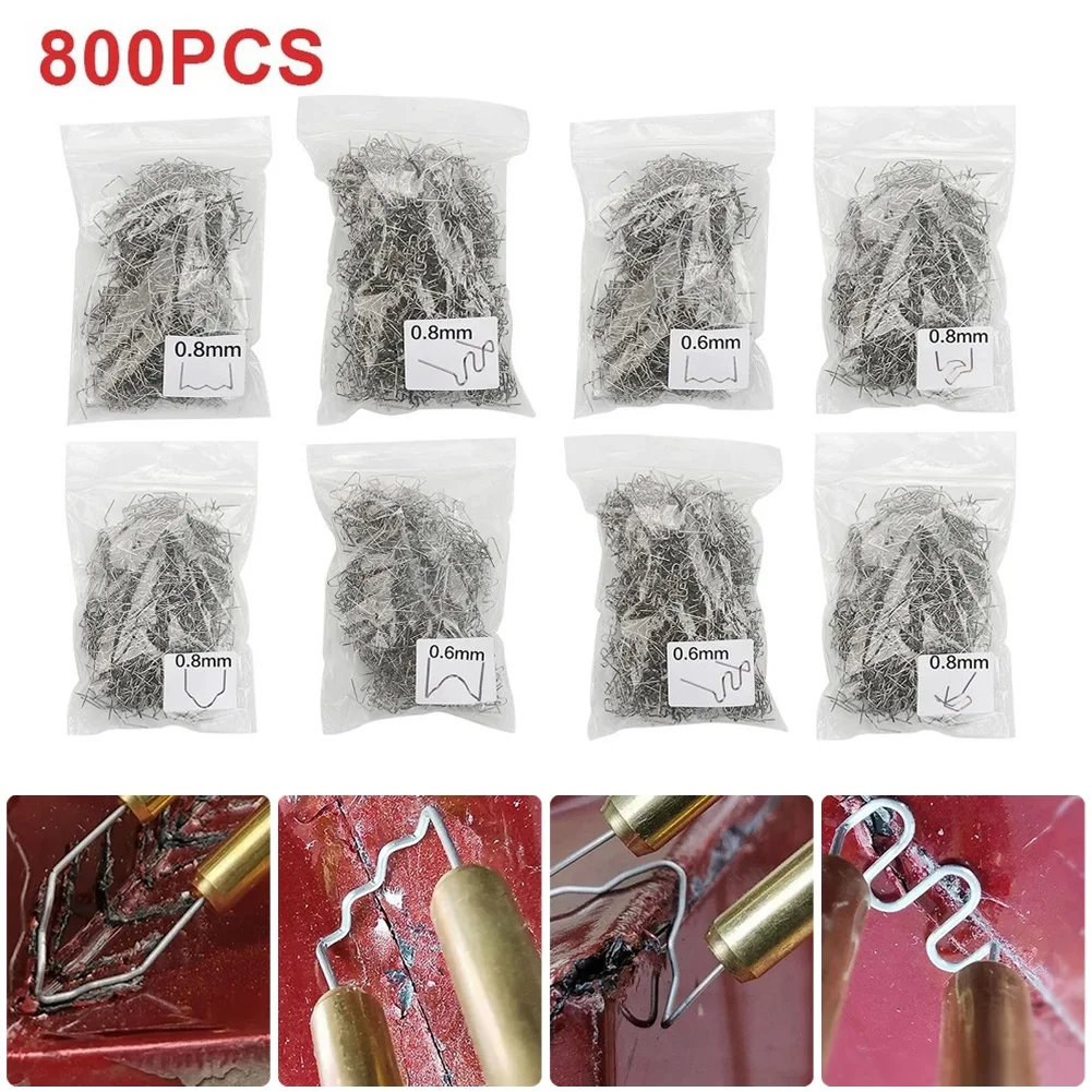 800PCS Plastic Repair Welding Nail Standard Pre Cut Wave Hot Staples Car Bumper Bodywork Repairs Machine Welding Hot Stapler
800PCS Plastic Repair Welding Nail Standard Pre Cut Wave Hot Staples Car Bumper Bodywork Repairs Machine Welding Hot Stapler