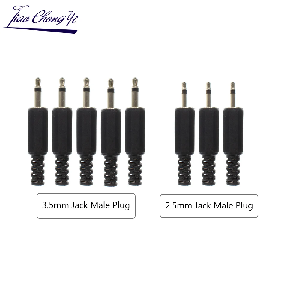 2.5mm 3.5mm Male Plug Mono Headphone Adapter Single Channel DIY 3.5 mm Audio Plug Jack Solder Extension Cable Wire Connector
2.5mm 3.5mm Male Plug Mono Headphone Adapter Single Channel DIY 3.5 mm Audio Plug Jack Solder Extension Cable Wire Connector