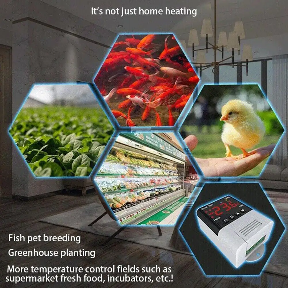 Dtc-1201 2201 110v-230vac Wifi Temperature Controller Digital Thermostat Remote Control Waterproof For Aquarium Incubator K2g4
Dtc-1201 2201 110v-230vac Wifi Temperature Controller Digital Thermostat Remote Control Waterproof For Aquarium Incubator K2g4