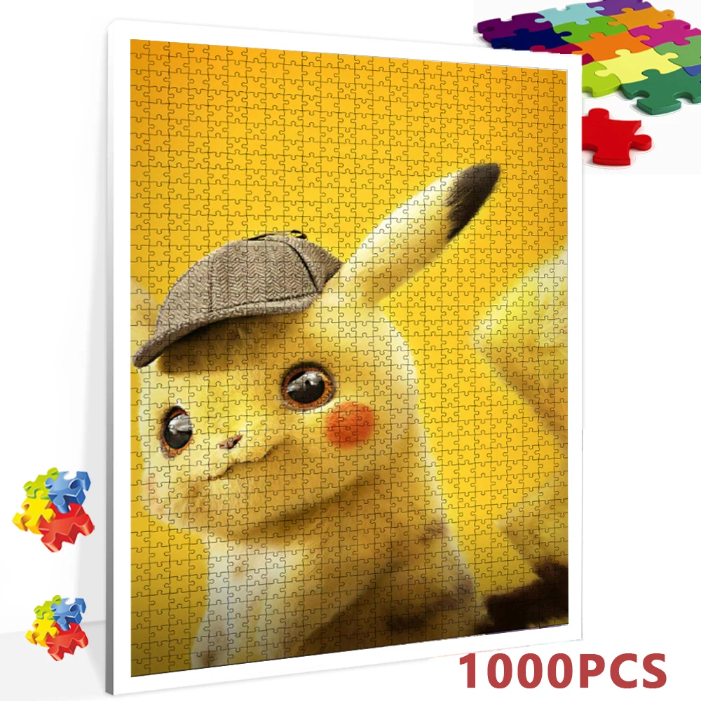 1000 Pieces Anime Puzzles Pokemon Pikachu Cartoon Jigsaw Puzzle Games Adults Children Diy Assembly Educational Toys Gifts
1000 Pieces Anime Puzzles Pokemon Pikachu Cartoon Jigsaw Puzzle Games Adults Children Diy Assembly Educational Toys Gifts