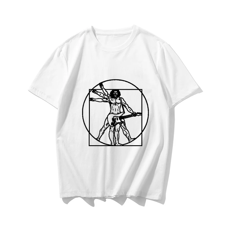 2022Fashion Homme tshirt summer men t-shirt Da Vinci Guitar Funny T-shirt Men Vitruvian Man unisex oversized teeshirt Sportswear
2022Fashion Homme tshirt summer men t-shirt Da Vinci Guitar Funny T-shirt Men Vitruvian Man unisex oversized teeshirt Sportswear