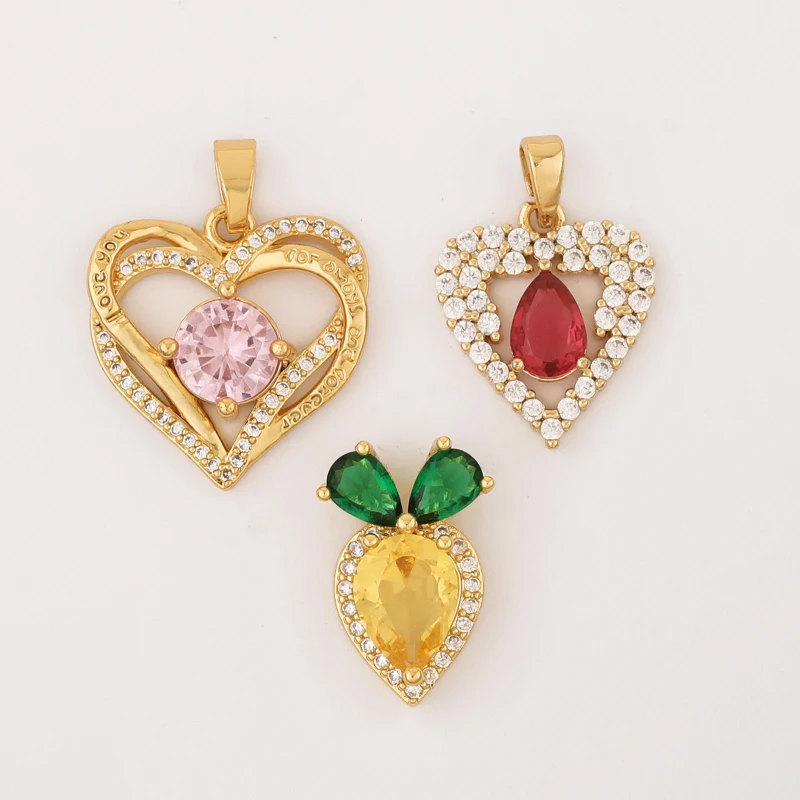 WHSOK 10Pcs Jewelry Accessories/DIY Making/Necklace Pendant/CZ Charms/Radish Shape/Hand Made/Jewelry Findings & Components
WHSOK 10Pcs Jewelry Accessories/DIY Making/Necklace Pendant/CZ Charms/Radish Shape/Hand Made/Jewelry Findings & Components