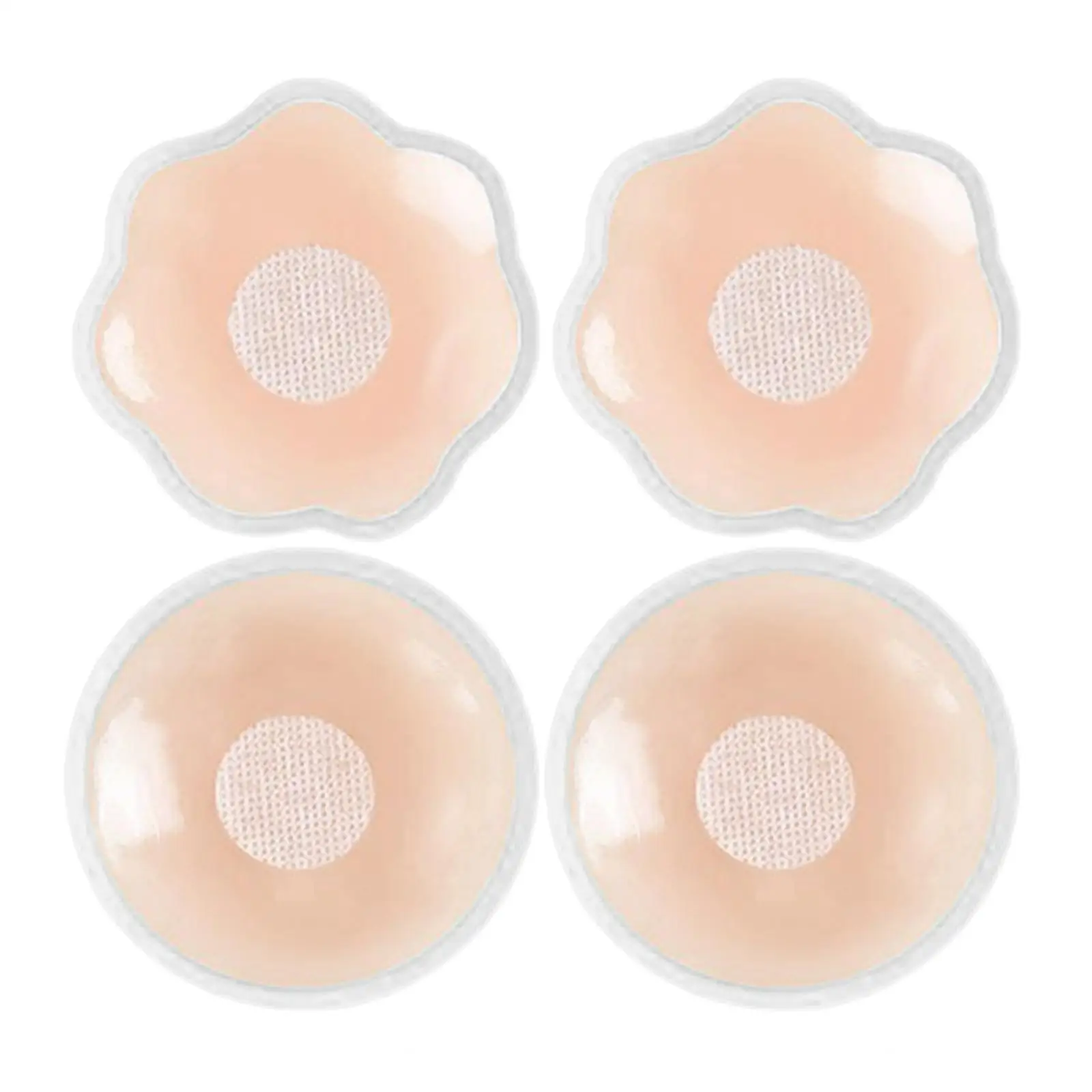 Ultra Thin chest Stable Silicone Self Adhesive Strapless Reusable Comfortable chest Pasties for
Ultra Thin chest Stable Silicone Self Adhesive Strapless Reusable Comfortable chest Pasties for