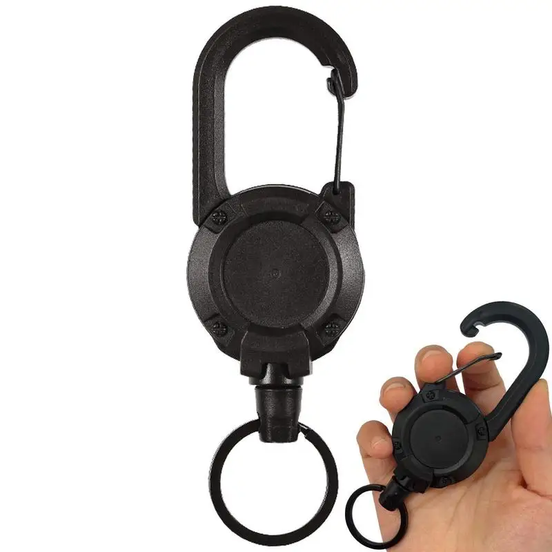Retractable Keychain Heavy Duty Badge Lanyard Holder Keychain Key Chain Holder Rope Camping Telescopic Burglar Chain Key Holder
Retractable Keychain Heavy Duty Badge Lanyard Holder Keychain Key Chain Holder Rope Camping Telescopic Burglar Chain Key Holder