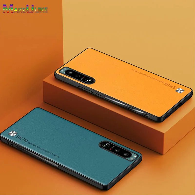 Ultrathin Leather Case for Sony Xperia 1 III Case Silicone Bumper Shockproof Phone Slim Cover for Sony Xperia 5 III Case
Ultrathin Leather Case for Sony Xperia 1 III Case Silicone Bumper Shockproof Phone Slim Cover for Sony Xperia 5 III Case