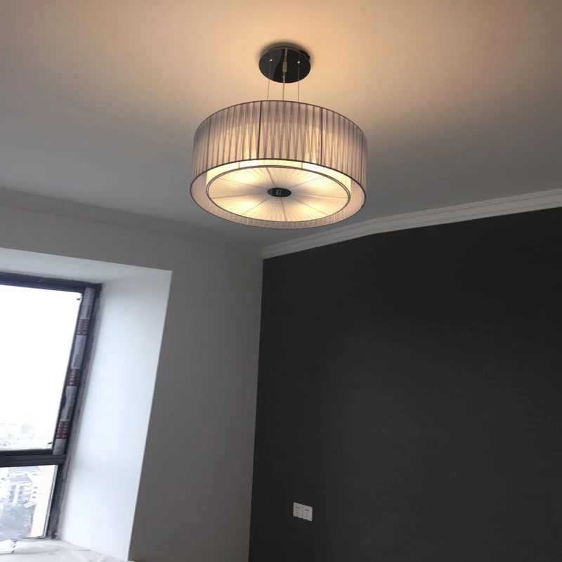 Nordic bedroom pendant lamp Modern simple dining room lamp Room bedroom lamp Warm creative round fabric small pendant lamp
Nordic bedroom pendant lamp Modern simple dining room lamp Room bedroom lamp Warm creative round fabric small pendant lamp