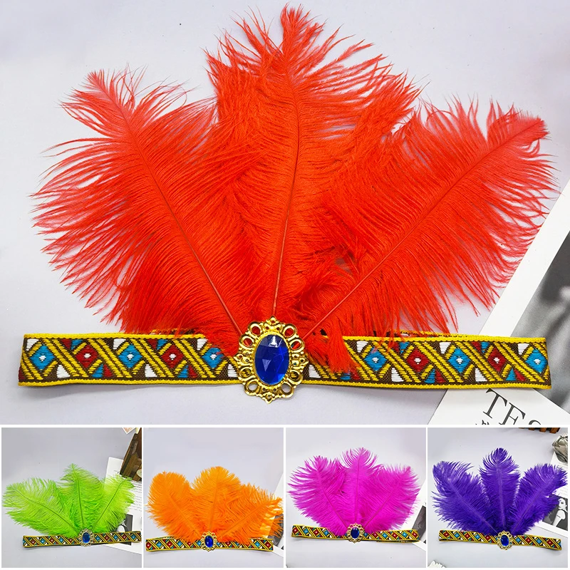 Feather Headbands Ethnic Style Dress Accessories Costume Hairband Headpiece Women Ladies Fashion Party Head Band
Feather Headbands Ethnic Style Dress Accessories Costume Hairband Headpiece Women Ladies Fashion Party Head Band