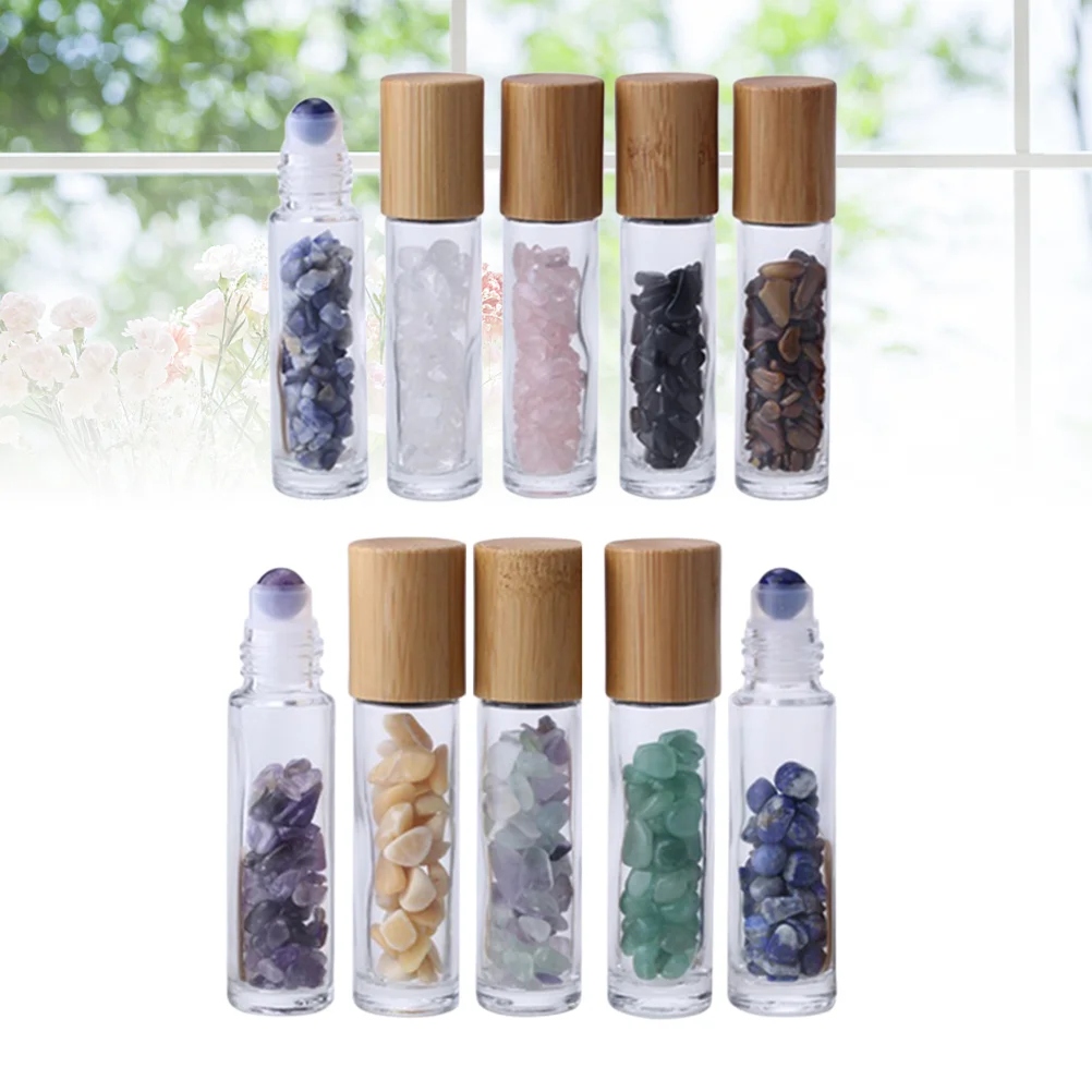 10pcs Roller Bottles Aromatherapy Oil Roller Bottle Beauty Roller Bottles Crystal Stones Roller Balls
10pcs Roller Bottles Aromatherapy Oil Roller Bottle Beauty Roller Bottles Crystal Stones Roller Balls