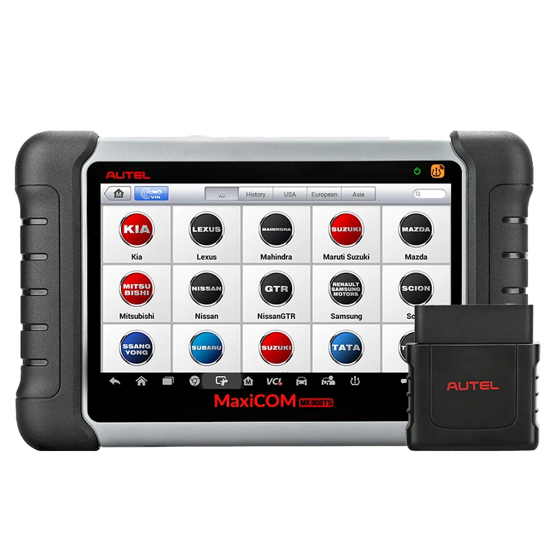Сканер Autel MaxiCOM MK808TS OBD2 BT, устройство чтения кодов OBD 2, программирование датчика TPMS PK MK808 MP808
Сканер Autel MaxiCOM MK808TS OBD2 BT, устройство чтения кодов OBD 2, программирование датчика TPMS PK MK808 MP808