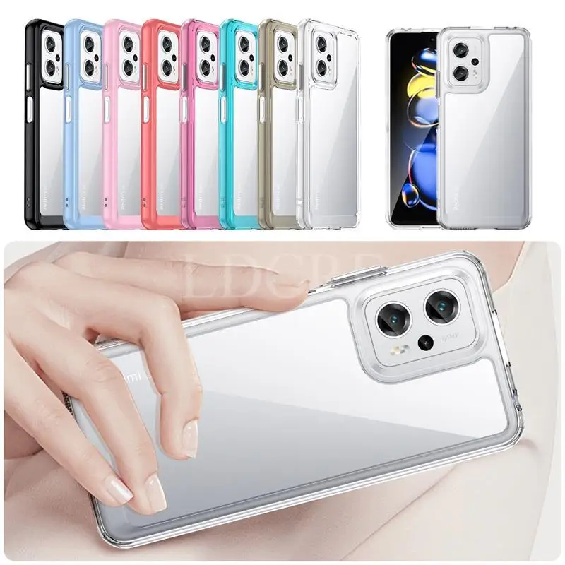 For Xiaomi POCO X4 GT Case Silicone Clear For POCO X4 GT F4 M4 Pro Shockproof TPU Phone Cover POCO X4 GT Cover Capa Protector
For Xiaomi POCO X4 GT Case Silicone Clear For POCO X4 GT F4 M4 Pro Shockproof TPU Phone Cover POCO X4 GT Cover Capa Protector
