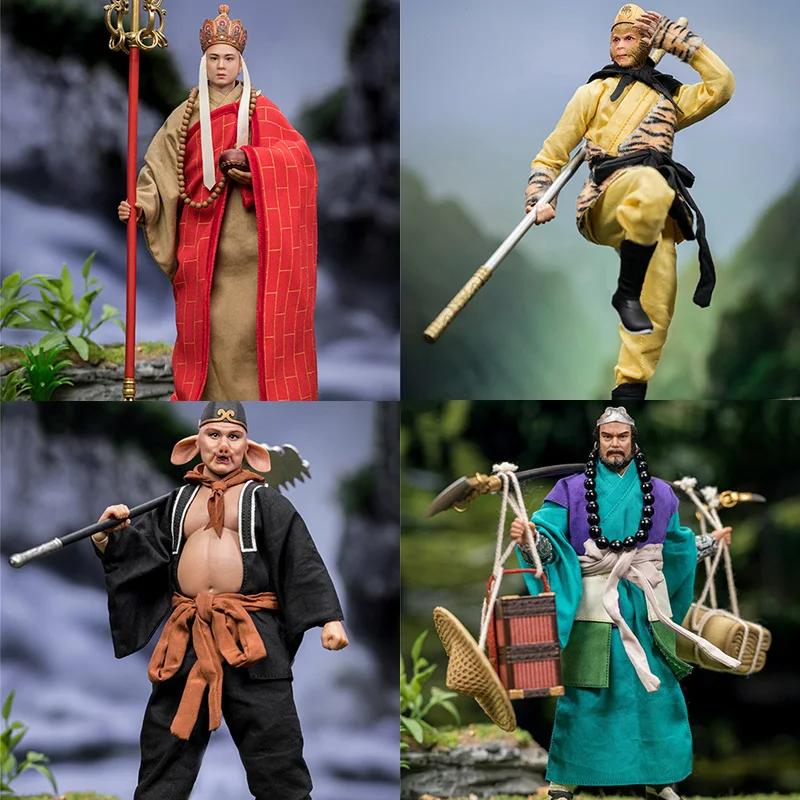H22025 H22029 1/12 Male Soldier Journey to the West Tang Sanzang Monkey King Pig Bajie Model 6'' Full Set Action Figure Doll Toy
H22025 H22029 1/12 Male Soldier Journey to the West Tang Sanzang Monkey King Pig Bajie Model 6'' Full Set Action Figure Doll Toy