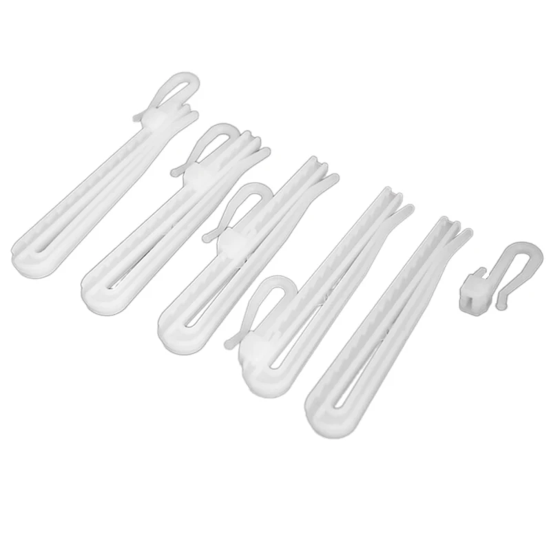 300PCS Plastic Curtain Hanging Hooks Stereo Window White Plastic Adjustable Height Curtain Accessories For Hang Ceiling
300PCS Plastic Curtain Hanging Hooks Stereo Window White Plastic Adjustable Height Curtain Accessories For Hang Ceiling