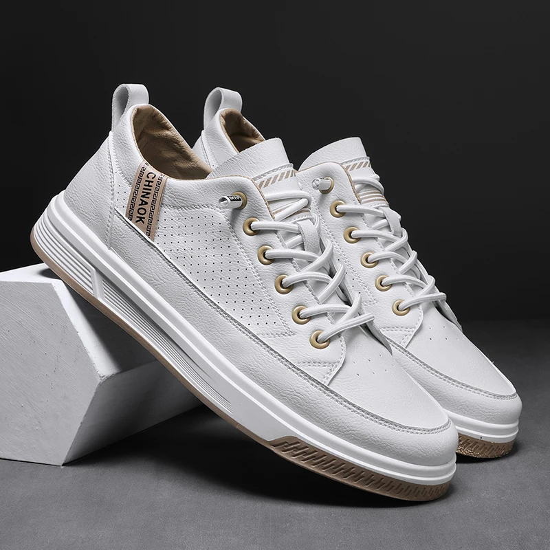 Small White Shoes Men's Casual All-match Sneakers Fashion Trend Breathable Running Shoes Non-slip Soft Sole Low Shoes
Small White Shoes Men's Casual All-match Sneakers Fashion Trend Breathable Running Shoes Non-slip Soft Sole Low Shoes