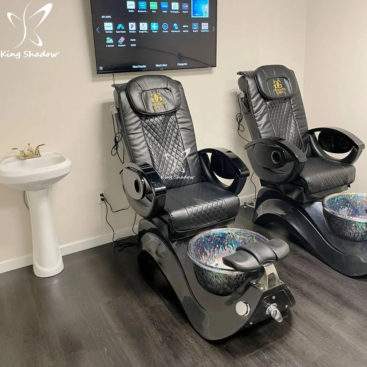 Modern Kids Manicure Foot Bath Spa Equipment Tech Pedicure Chairs With Massage Function
Modern Kids Manicure Foot Bath Spa Equipment Tech Pedicure Chairs With Massage Function