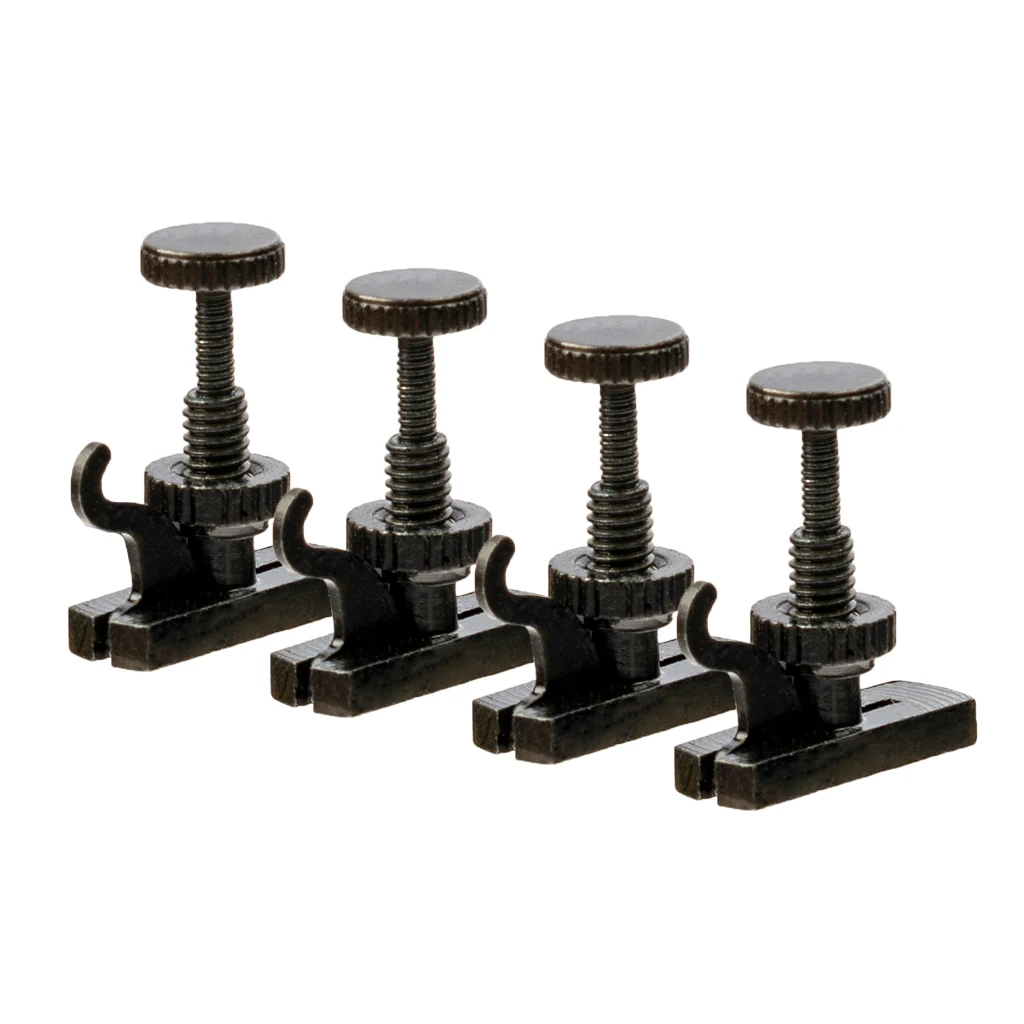 Deluxe Hill Style Fiddle Tailpiece Fine Tuners Best Professional Violin Fine Tuners String Adjusters For 3/4 4/4 Violin Fiddles
Deluxe Hill Style Fiddle Tailpiece Fine Tuners Best Professional Violin Fine Tuners String Adjusters For 3/4 4/4 Violin Fiddles