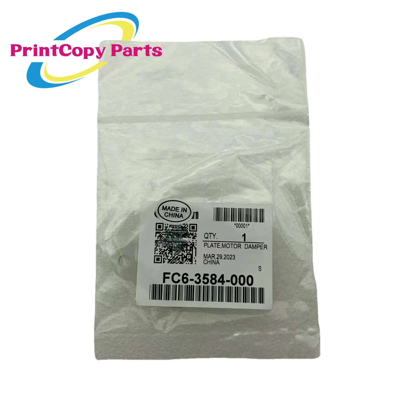 2PCS Original New FC6-3584-000 Motor Damper Plate for Canon 6055 6065 6075 6255 6265 6275 8105 8095 8085 8205 8095 8085 FC6-3584
2PCS Original New FC6-3584-000 Motor Damper Plate for Canon 6055 6065 6075 6255 6265 6275 8105 8095 8085 8205 8095 8085 FC6-3584