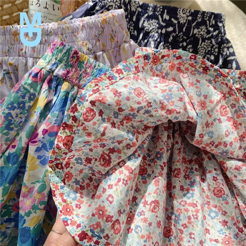 New 2-8T Summer Floral Shorts For Girls Toddler Kid Baby Clothes Loose Flower Print Skirt Shorts Cute Sweet Lovely Beach Trouser
New 2-8T Summer Floral Shorts For Girls Toddler Kid Baby Clothes Loose Flower Print Skirt Shorts Cute Sweet Lovely Beach Trouser