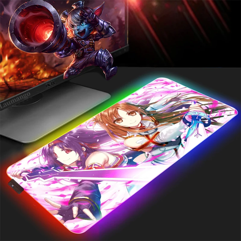 Mousepad Anime Mouse Mats Play Mat Gaming Laptop Gamer Computer Table Pc Accessories Sword Art Online Desk Carpet Keyboard Pad
Mousepad Anime Mouse Mats Play Mat Gaming Laptop Gamer Computer Table Pc Accessories Sword Art Online Desk Carpet Keyboard Pad