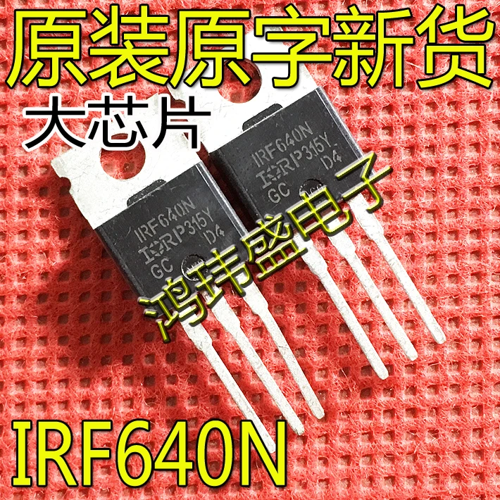Оригинальный Новый транзистор IRF640N F640N F640 IRF640 IRF640NPBF TO-220MOS, 30 шт.
Оригинальный Новый транзистор IRF640N F640N F640 IRF640 IRF640NPBF TO-220MOS, 30 шт.