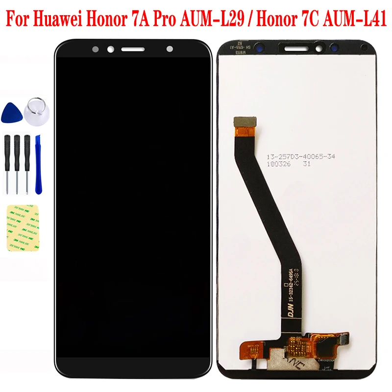 Для Huawei Honor 7C aum-L41 LCD 7A pro aum-l29 ЖК-панель ЖК-дисплей Матрица сенсорный экран