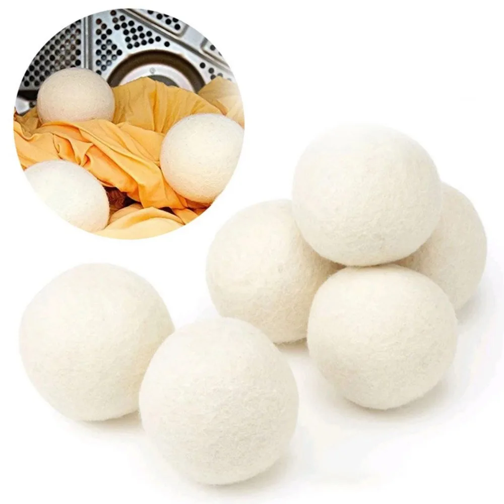 Wool Ball Drying Dry Clothes Laundry Electrostatic Removal Water Absorption Wrinkle Removal White New Zealand Wool Dry Ball 2PCs
Wool Ball Drying Dry Clothes Laundry Electrostatic Removal Water Absorption Wrinkle Removal White New Zealand Wool Dry Ball 2PCs