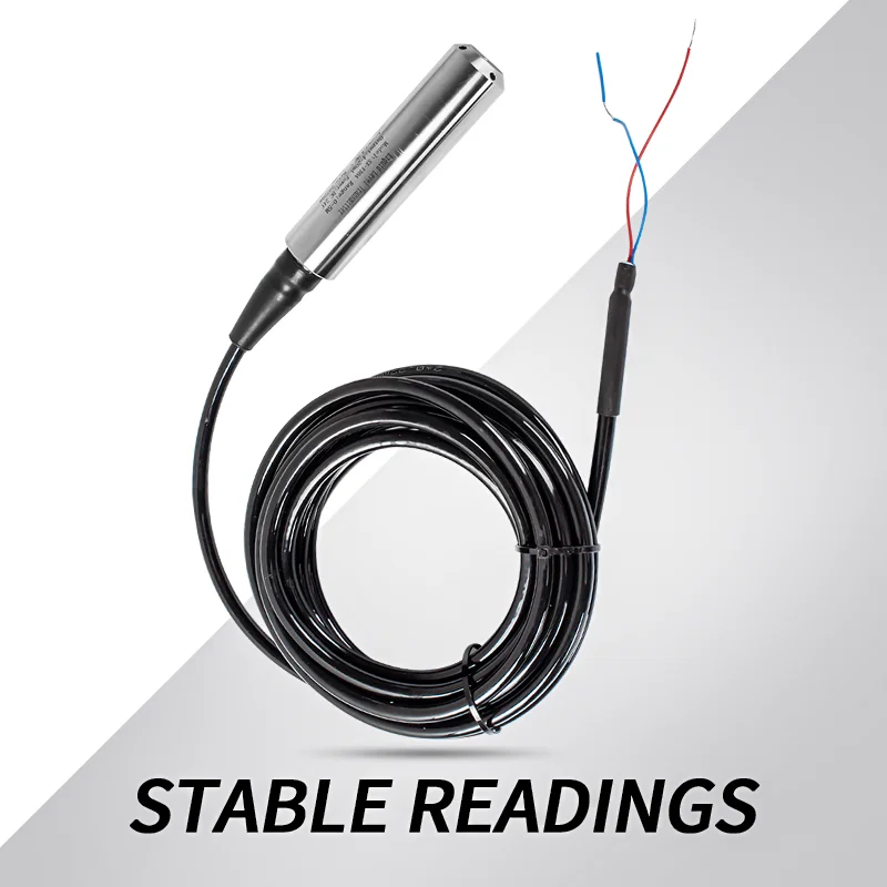 Liquid Level Measurement Indicator Customized Stainless Steel Probe Deep Well River Tank IP68 Water Level Sensor
Liquid Level Measurement Indicator Customized Stainless Steel Probe Deep Well River Tank IP68 Water Level Sensor