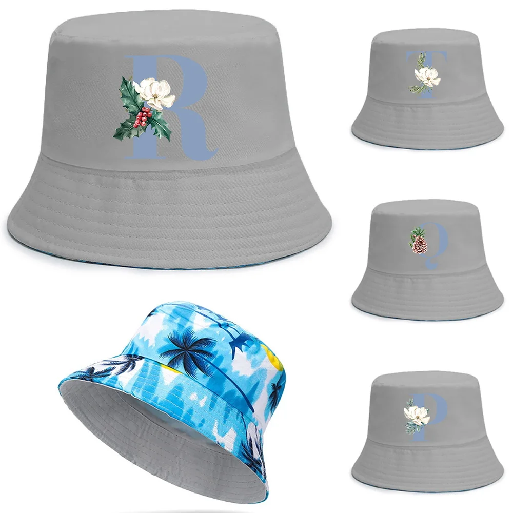 New Unisex Cotton Bucket Hats Women Summer Sunscreen Hat Men Sunbonnet Fedoras Outdoor Fisherman Beach Cap blue Letter Print
New Unisex Cotton Bucket Hats Women Summer Sunscreen Hat Men Sunbonnet Fedoras Outdoor Fisherman Beach Cap blue Letter Print