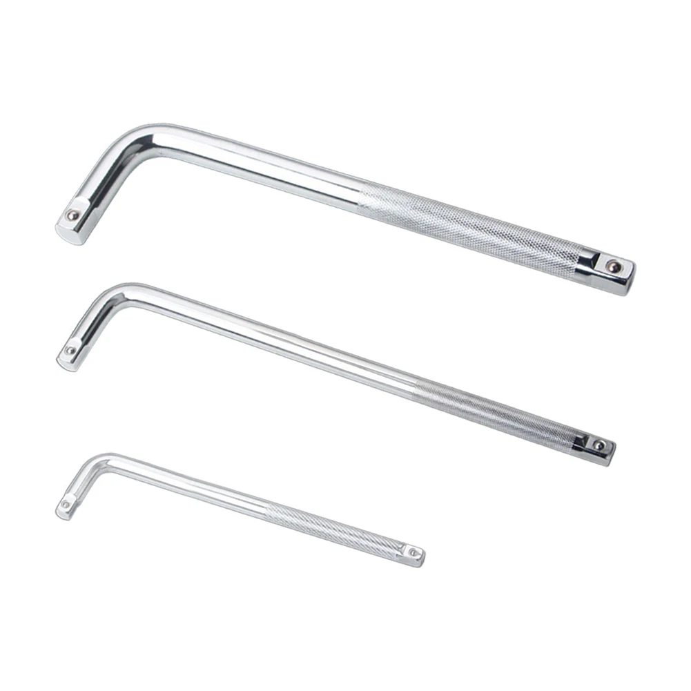 Extension Rod Socket Wrench 1/4 3/8 3PCS Bent Bar Chrome Vanadium Steel Double End Extension L-Type Hand Tools
Extension Rod Socket Wrench 1/4 3/8 3PCS Bent Bar Chrome Vanadium Steel Double End Extension L-Type Hand Tools