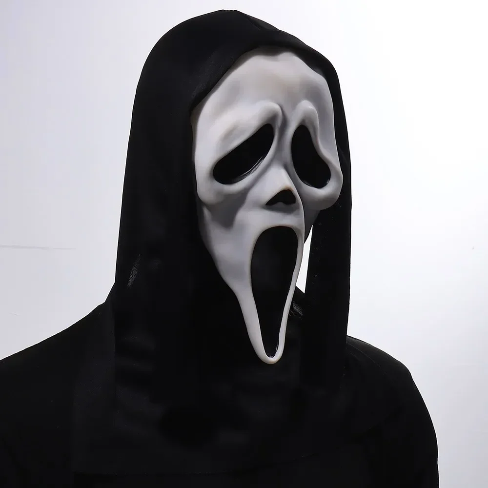 Halloween Horror Death Skull Mask Script Scream Ghost Mask Cosplay Adult Skull Ghost Mask Crazy Killer Costume Props Decor
Halloween Horror Death Skull Mask Script Scream Ghost Mask Cosplay Adult Skull Ghost Mask Crazy Killer Costume Props Decor