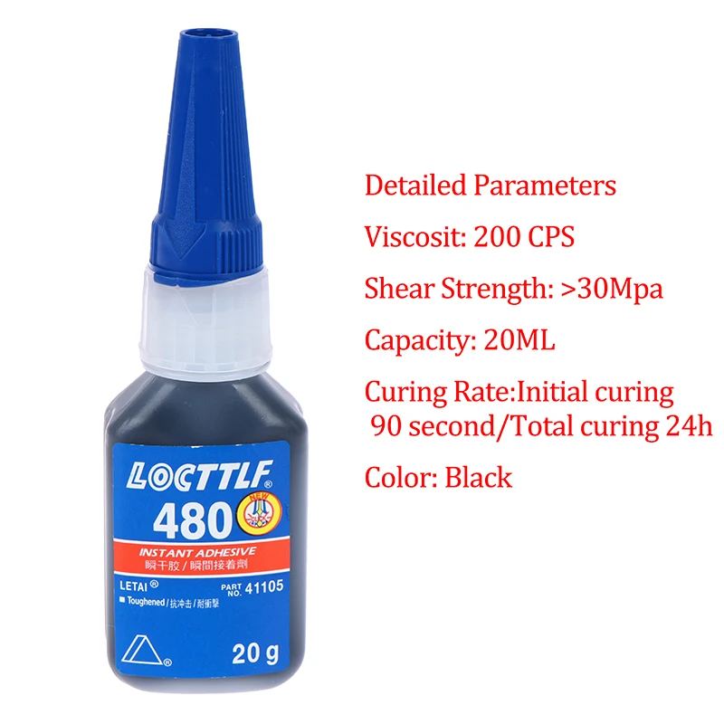 1 Battle 480 Quick-drying Glue 20g Black High-strength Impact-resistant Strong Glue Metal Plastic Rubber Adhesive Repair
1 Battle 480 Quick-drying Glue 20g Black High-strength Impact-resistant Strong Glue Metal Plastic Rubber Adhesive Repair