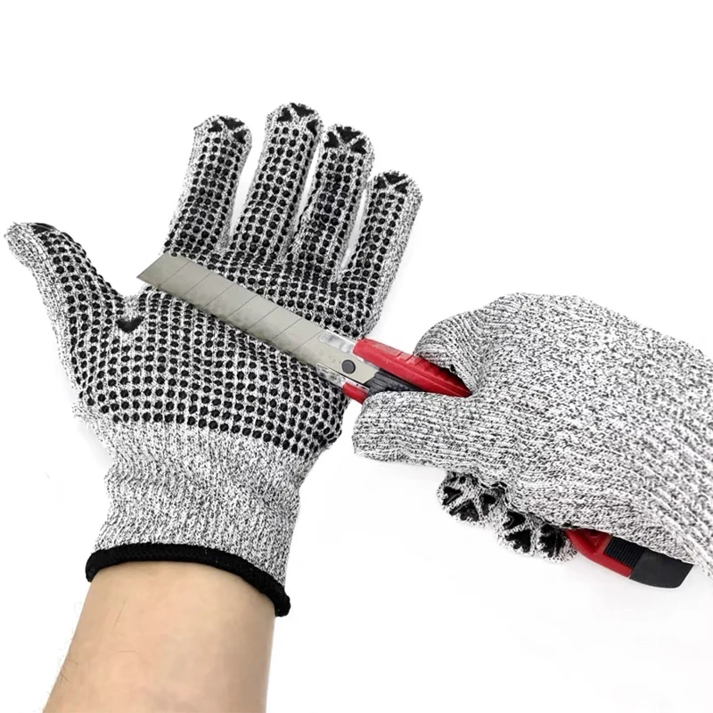 HPPE Level 5 Safety Anti Cut Gloves High-strength Industry Kitchen Gardening Anti-Scratch Anti-cut Glass Cutting Multi-Purpose
HPPE Level 5 Safety Anti Cut Gloves High-strength Industry Kitchen Gardening Anti-Scratch Anti-cut Glass Cutting Multi-Purpose
