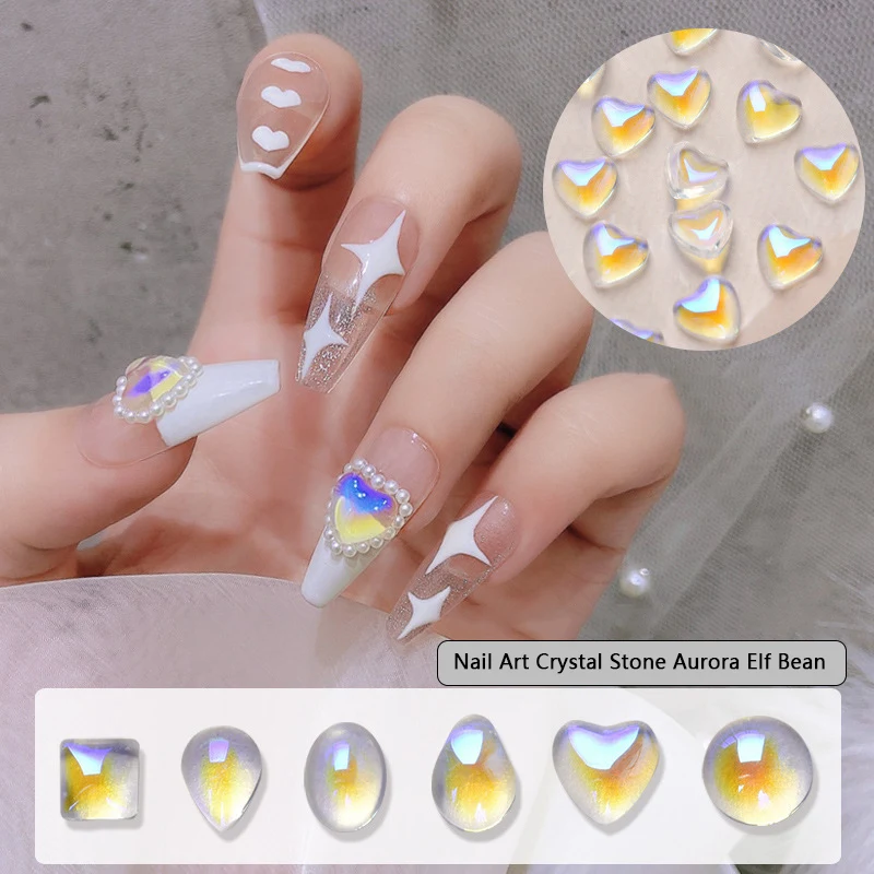 20pcs/lot 3d Charms For Nails Aurora Crystal Blue Light Elegant Love For Nail Decoration Nail Supplies For Professionals
20pcs/lot 3d Charms For Nails Aurora Crystal Blue Light Elegant Love For Nail Decoration Nail Supplies For Professionals