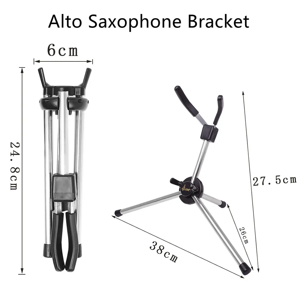 Stage Saxophone Stand Tenor Tripod Holder Tweeter Accessory Alto Bracket Foldable Musical Instrument Portable Show
Stage Saxophone Stand Tenor Tripod Holder Tweeter Accessory Alto Bracket Foldable Musical Instrument Portable Show
