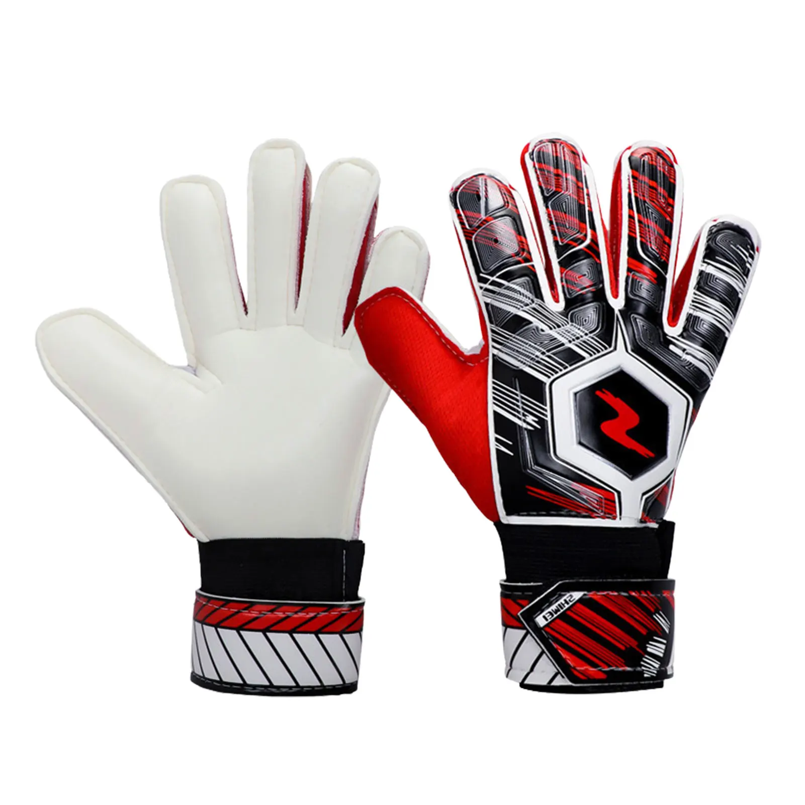 Professional Soccer Gloves Professional Goalkeeper Gloves Breathable Football Gloves With Tight Wrist Strap Fingers Protection
Professional Soccer Gloves Professional Goalkeeper Gloves Breathable Football Gloves With Tight Wrist Strap Fingers Protection
