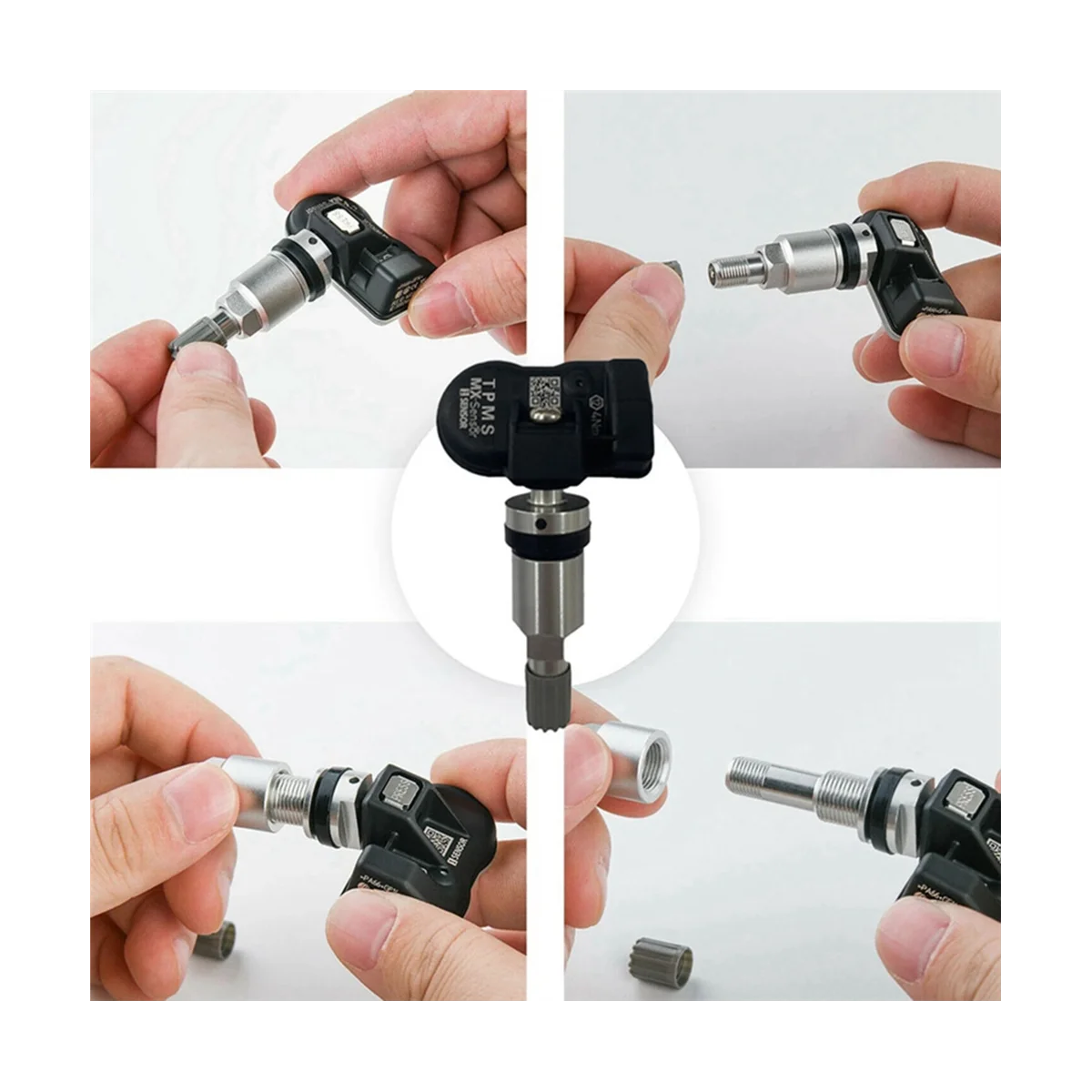 12Pcs Programming TPMS Sensor 315/433MHZ Universal 2 in 1 Mx-Sensor Tire Pressure Monitor System Repair Tool for-Autel
12Pcs Programming TPMS Sensor 315/433MHZ Universal 2 in 1 Mx-Sensor Tire Pressure Monitor System Repair Tool for-Autel