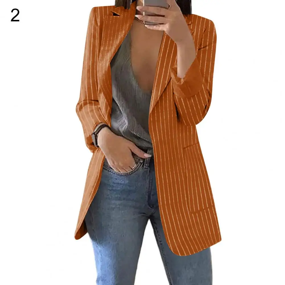 Commute Temperament Windproof Cardigan Type Lapel Women Suit Jacket Female Clothing
Commute Temperament Windproof Cardigan Type Lapel Women Suit Jacket Female Clothing