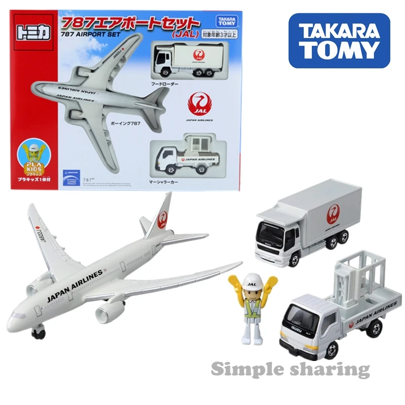 Takara Tomy TOMICA 787 Airport Set DIECAST Miniature Car Magic Metallic Kids Toys Model For Children
Takara Tomy TOMICA 787 Airport Set DIECAST Miniature Car Magic Metallic Kids Toys Model For Children