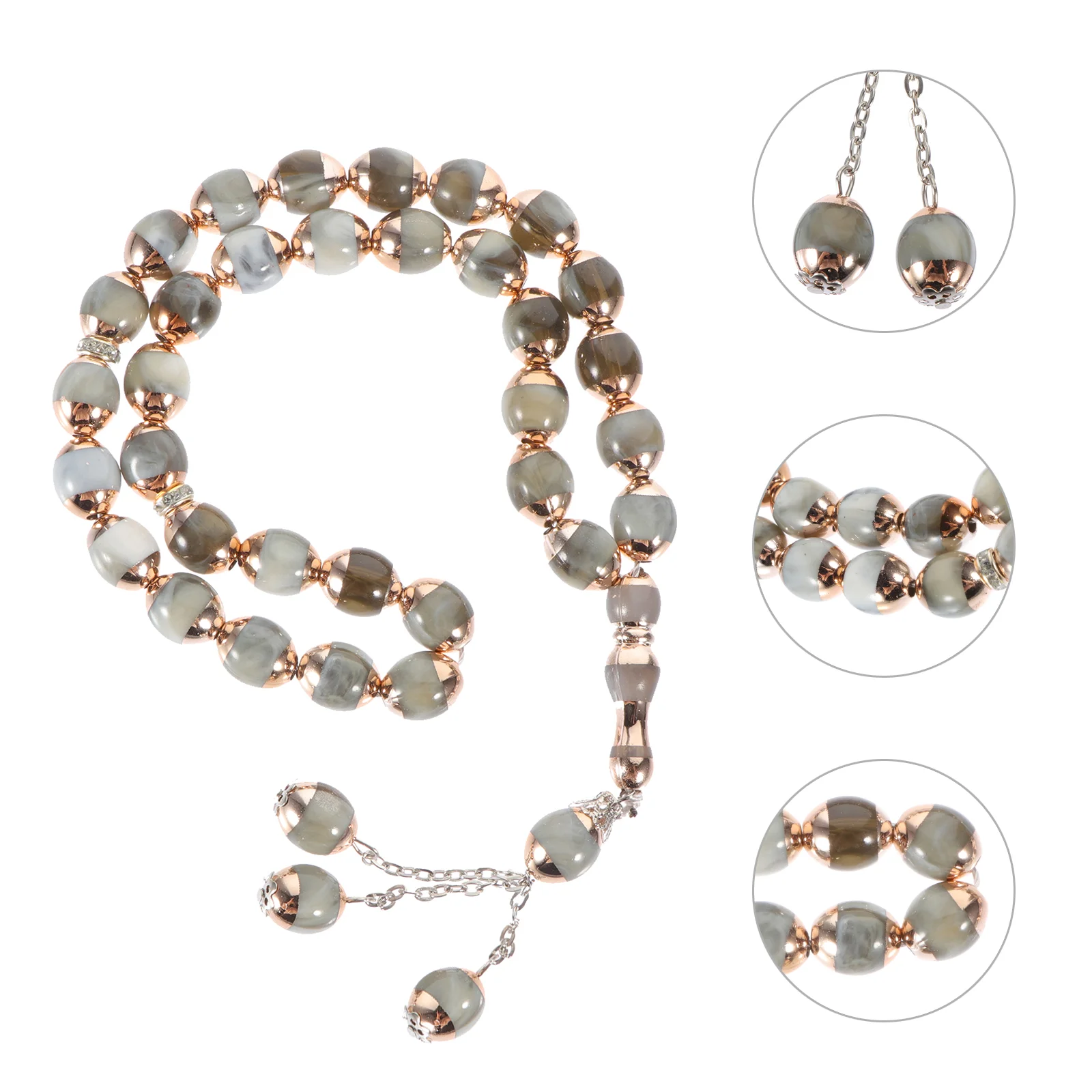 Natural Charm Necklace Islamic Prayer Beads Dainty Rosary Bracelet Muslim Plastic Chain Eid Ramadan Acrylic
Natural Charm Necklace Islamic Prayer Beads Dainty Rosary Bracelet Muslim Plastic Chain Eid Ramadan Acrylic