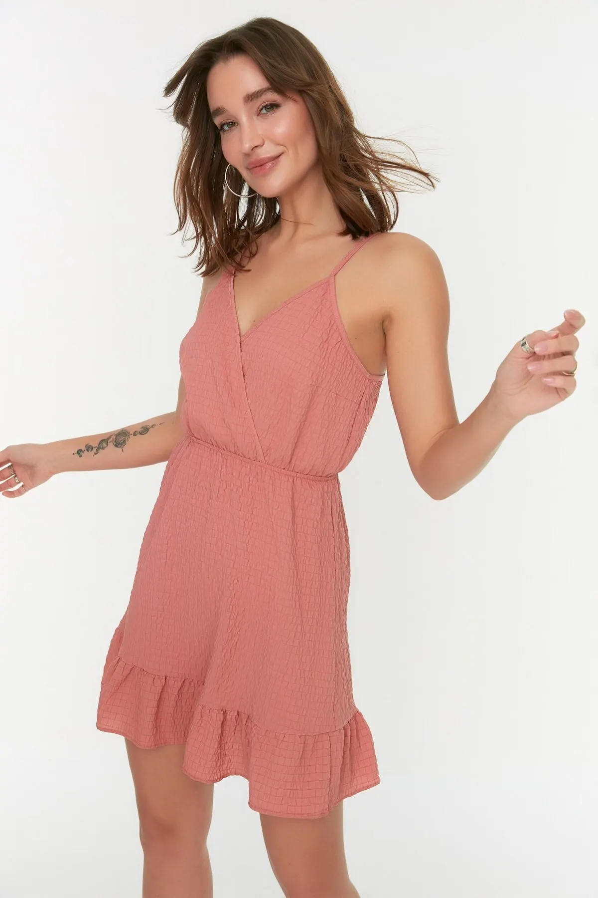 Women's Dress Rose Double Breasted Collar Elegant Fashion Casual Casual Casual Comfortable Short Sleeve Summer Boho Beach Dress
Women's Dress Rose Double Breasted Collar Elegant Fashion Casual Casual Casual Comfortable Short Sleeve Summer Boho Beach Dress