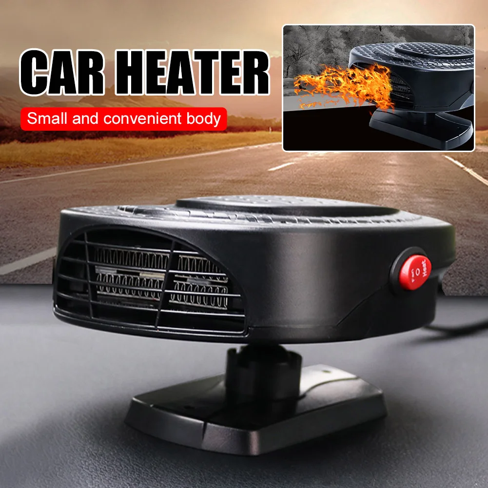 Universal 150W Car Heater 12V/24V Electric Heating Fan 2 Mode Windshield Defrosting Defogging 360 Degree Rotating Accessories
Universal 150W Car Heater 12V/24V Electric Heating Fan 2 Mode Windshield Defrosting Defogging 360 Degree Rotating Accessories