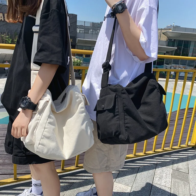 Lazy canvas bag ins retro minimalist literary shoulder bag for women's personality wide shoulder strap crossbody bag
Lazy canvas bag ins retro minimalist literary shoulder bag for women's personality wide shoulder strap crossbody bag