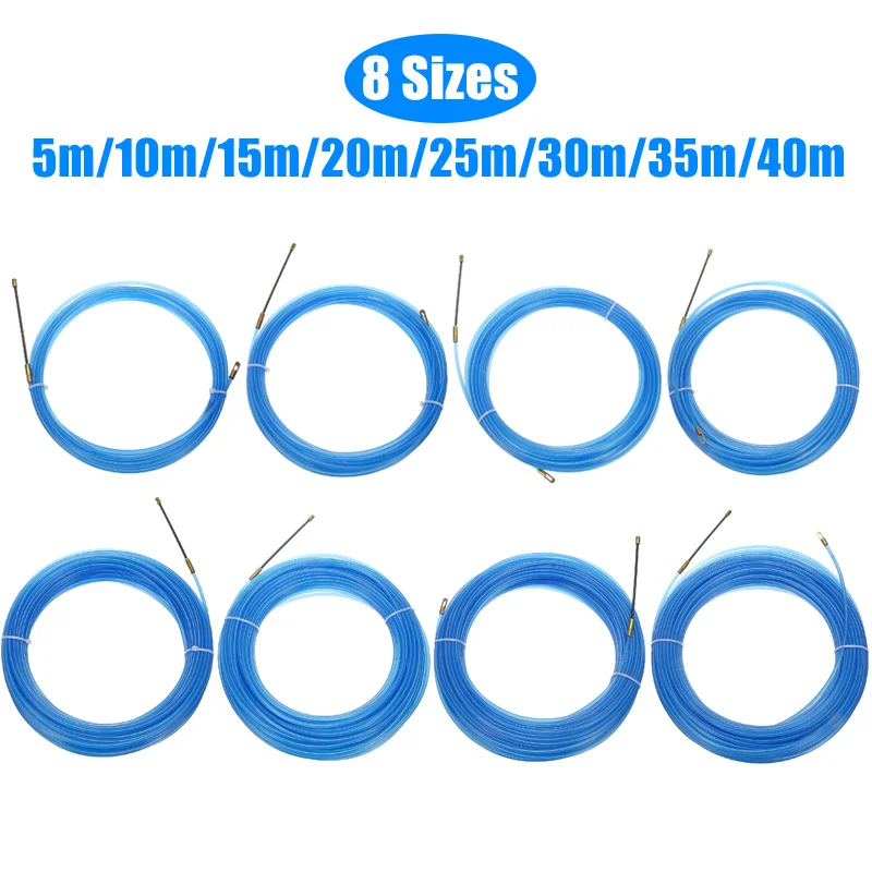 4mm Durable Guide Device Fiberglass Electric Cable Push Pullers Duct Snake Rodder Fish Tape Wire 5m to 40m Length
4mm Durable Guide Device Fiberglass Electric Cable Push Pullers Duct Snake Rodder Fish Tape Wire 5m to 40m Length