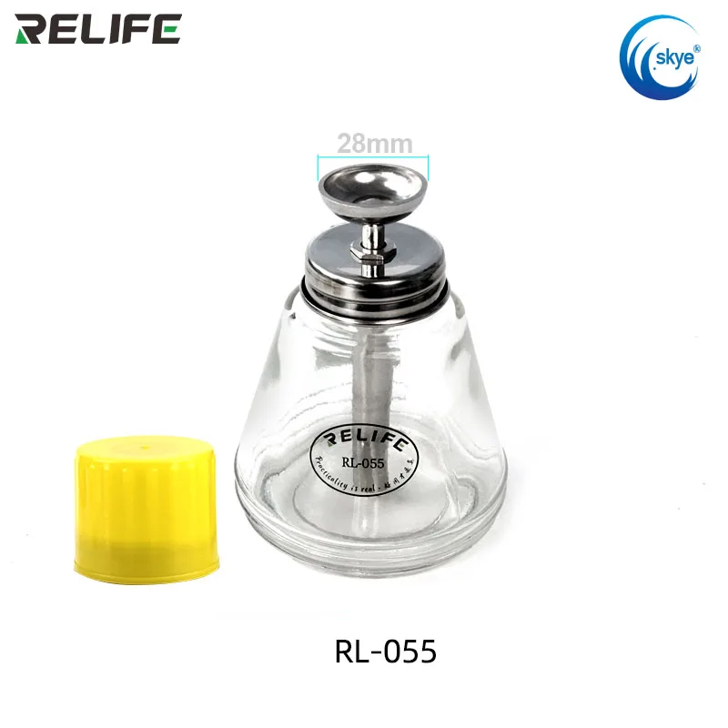 RELIFE RL-055 Push-Type Plastic Glass Alcohol Bottle/Transparent Empty Bottle Metal Liquid Solvent Bottle
RELIFE RL-055 Push-Type Plastic Glass Alcohol Bottle/Transparent Empty Bottle Metal Liquid Solvent Bottle