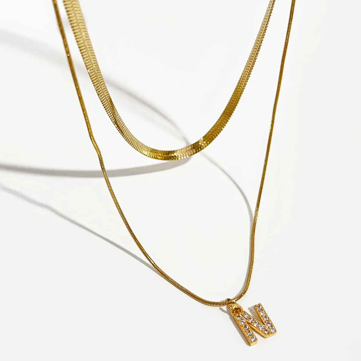 CARLIDANA Golden Color Titanium Steel Snake Link Chain Necklaces Minimalist Mixed Chain Choker For Women Simple Daily Jewellery
CARLIDANA Golden Color Titanium Steel Snake Link Chain Necklaces Minimalist Mixed Chain Choker For Women Simple Daily Jewellery